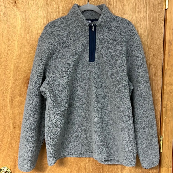 Men’s IZOD Fleece Quarter Zip - Picture 1 of 3